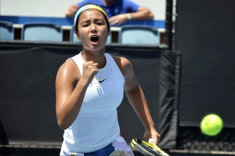 Pinay teen advances in Aussie Open Jrs