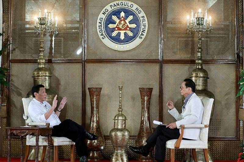 Panelo's one-on-one interview with Duterte canceled again