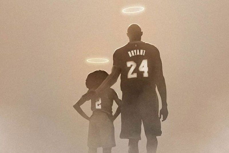 Image result for kobe and gianna heaven