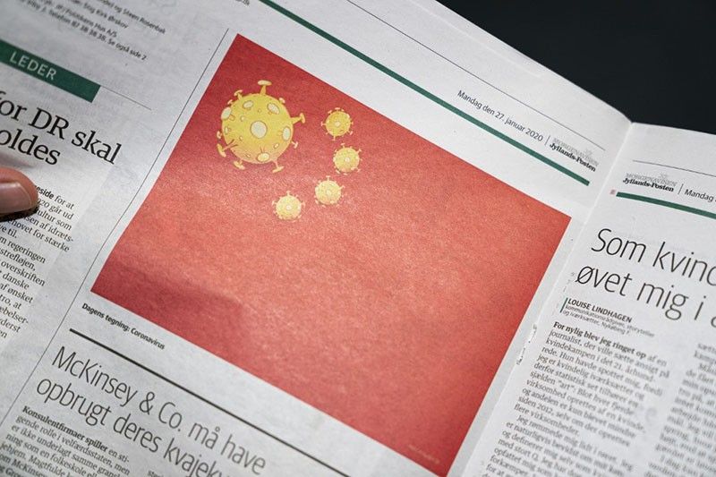 Danish newspaper's virus cartoon angers China