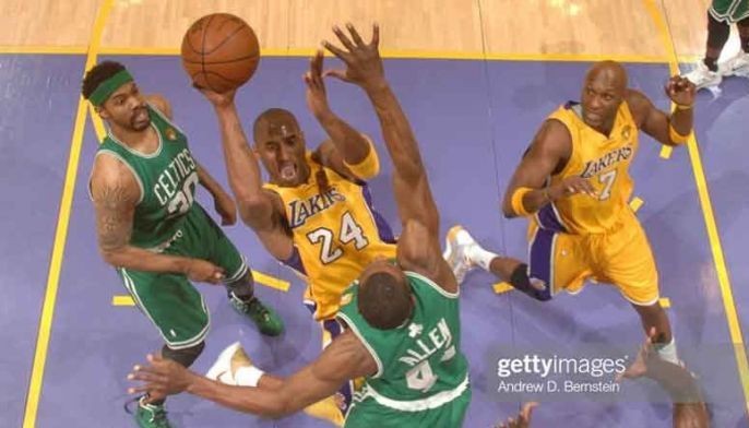 A Fan Believes Kobe Bryant Staring Down The Celtics' Superteam Is The  Coldest Image In The NBA - Fadeaway World