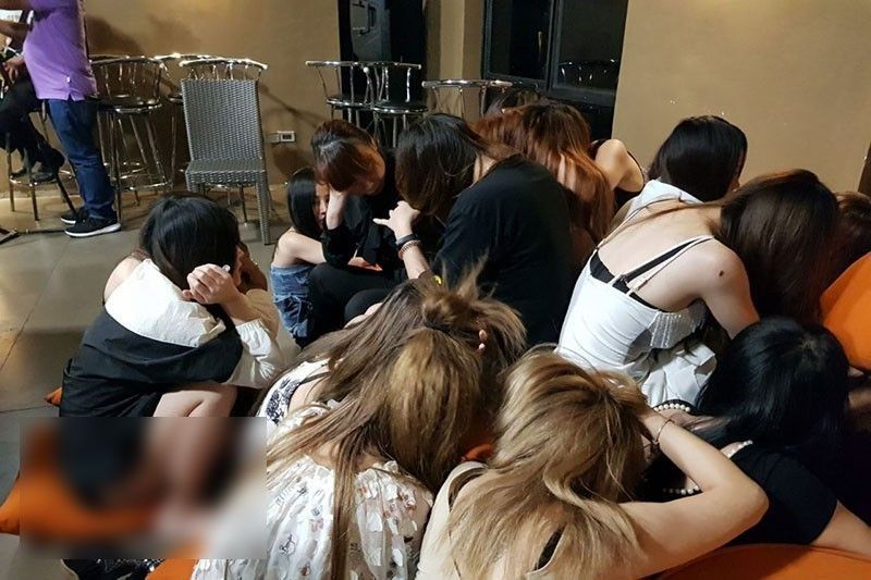 13 foreign women rescued from Makati sex den