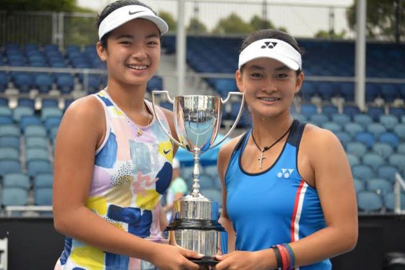 Eala kinopo ang Australian Open Jrs. title nakatuwang si Nugroho sa doubles