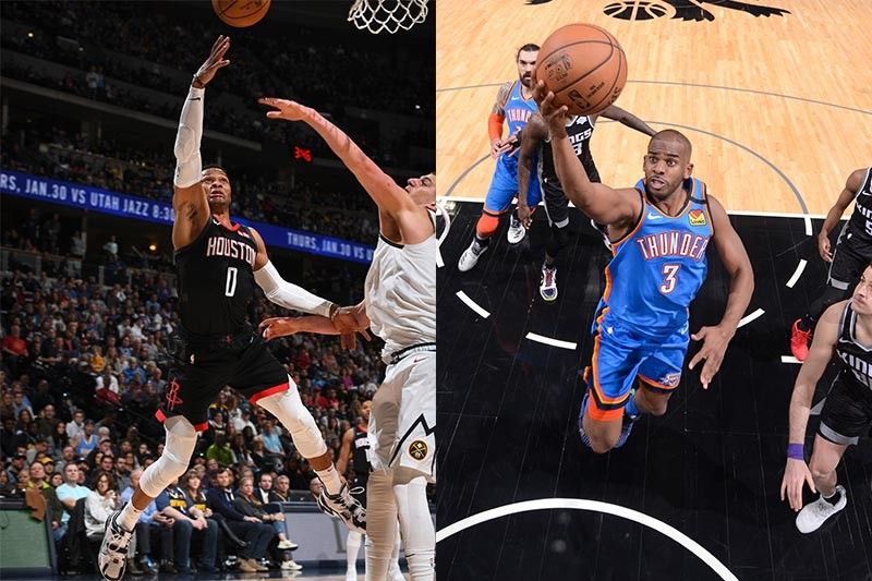 OKC's Paul, Houston's Westbrook lead NBA All-Star reserves