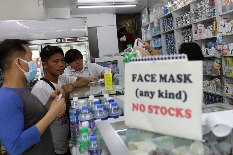 Panic buying sa facemask