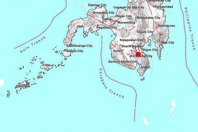 Magnitude 4.9 quake rocks Davao del Sur Friday