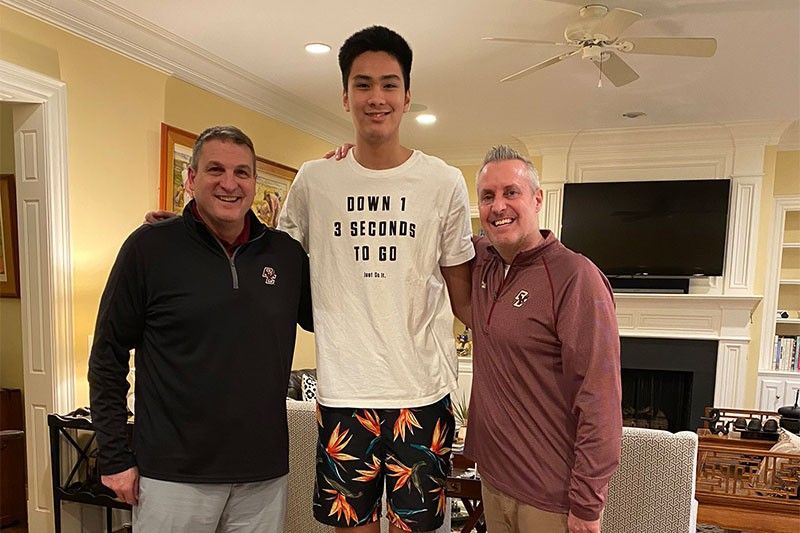 Kai Sotto gets visit from NCAA Division I Boston coach
