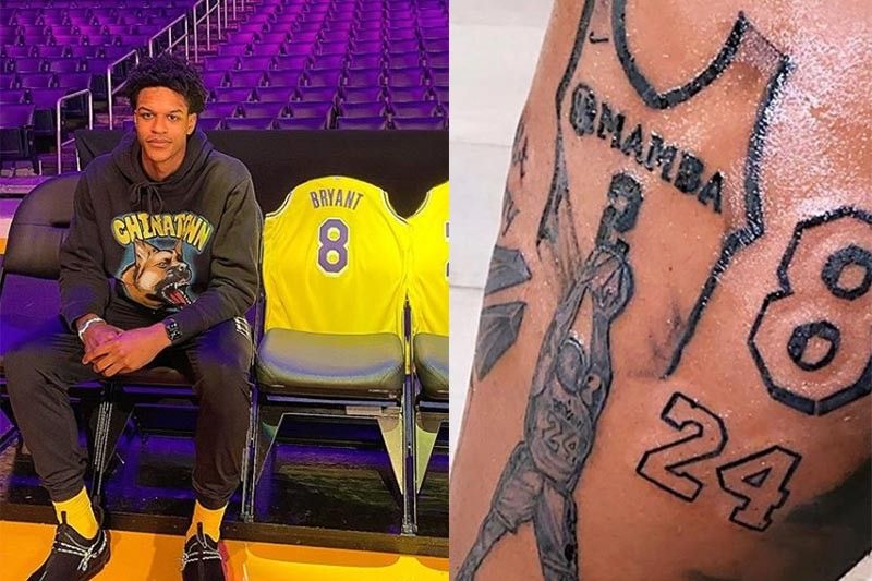 Shareef O'Neal Gets Tattoo Tribute to Gianna Bryant, Kobe Bryant