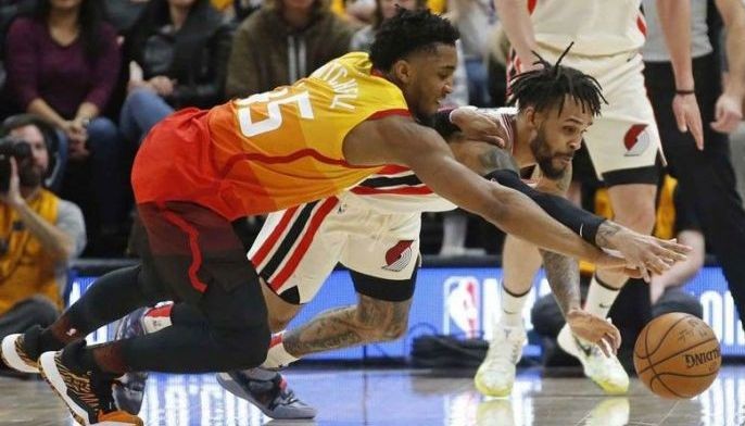 Utah Jazz natakasan ang Blazers; Thunder pinatumba ang Pistons