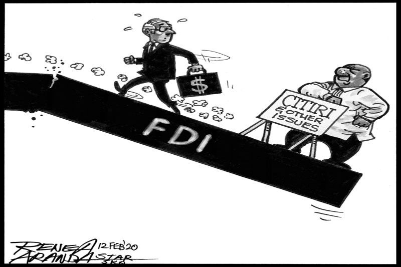 EDITORIAL - Falling investments