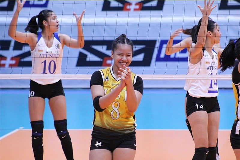 UST's Eya Laure ecstatic for reunion with sister EJ in UAAP 82 volleyball