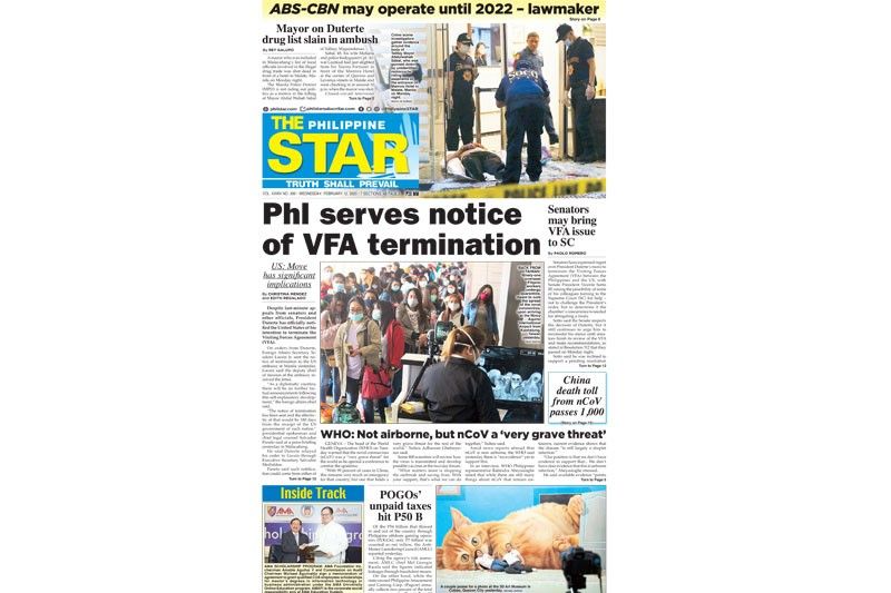 The STAR Cover (February 12, 2020)