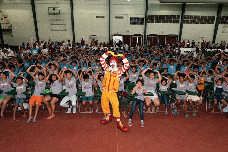 McDonaldâs Philippines through Ronald McDonald House Charities brings smiles to affected children, families of the Taal Volcano eruption