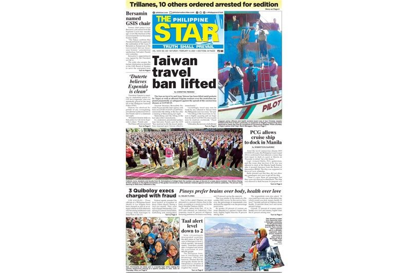 The STAR Cover (February 15, 2020)