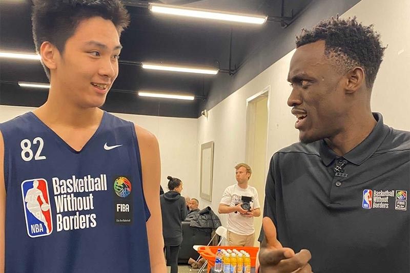 WATCH: Kai Sotto impresses at NBA's 'Basketball Without Borders' camp