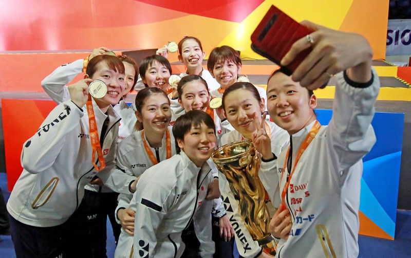 Japanese shuttlers rule