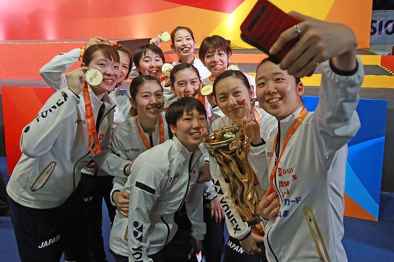Japan Shuttlers reyna ng Badminton Asia