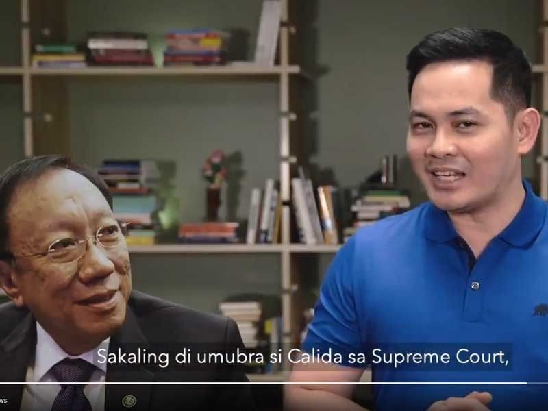 Calida wants gag order over ABS-CBN explainers, stars' statements