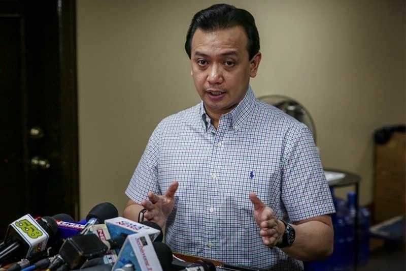 Trillanes nagpiyansa sa kasong 'conspiracy to commit sedition'