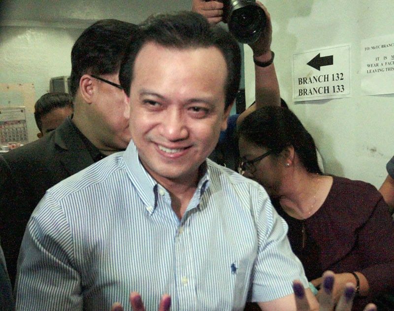 Trillanes posts bail in sedition case