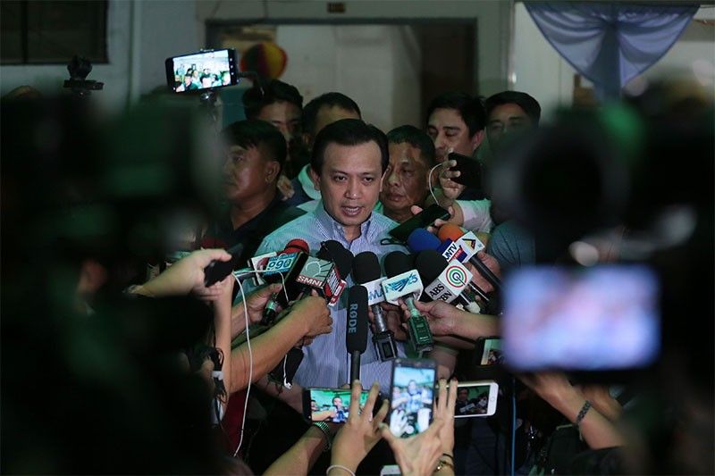 Trillanes says he declined political asylum despite mounting number of cases