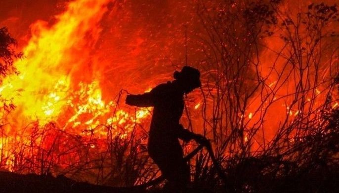 Forest fire sumiklabulit sa Benguet