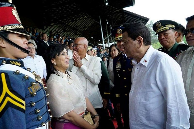 Robredo clarifies she's not part of oust Duterte calls