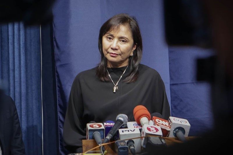 Leni not supporting calls for Duterte resignation