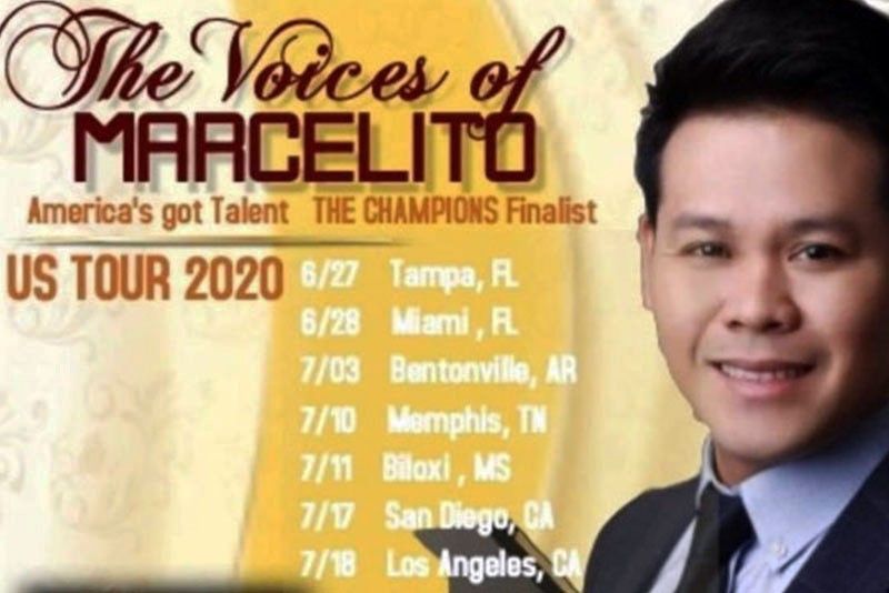 Marcelito Pomoy announces US tour after â��AGTâ�� runner-up win