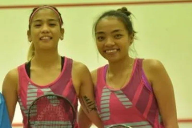 2-golds hinataw ng Pinoy squash team
