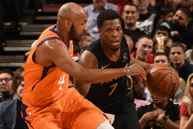 Raptors rout Suns for eighth straight win at home