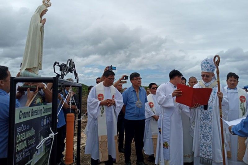 Kapilya sa Our Lady of Fatima Portugal tukuron sa San Remigio