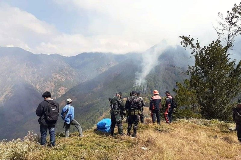 Forest fire hits Benguet anew
