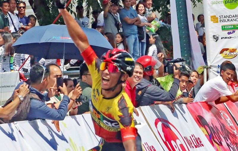 Tugawin earns 1st stage win