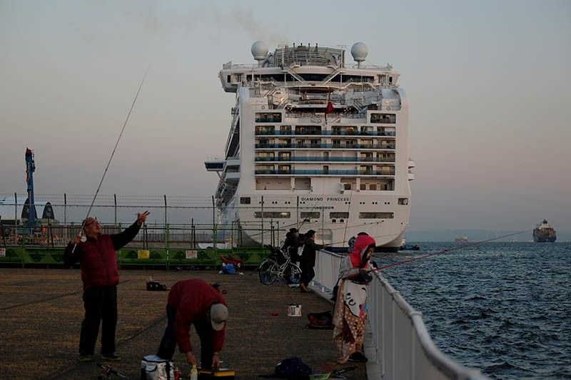 Cases of coronavirus-infected Filipinos in quarantined ship rise to 80