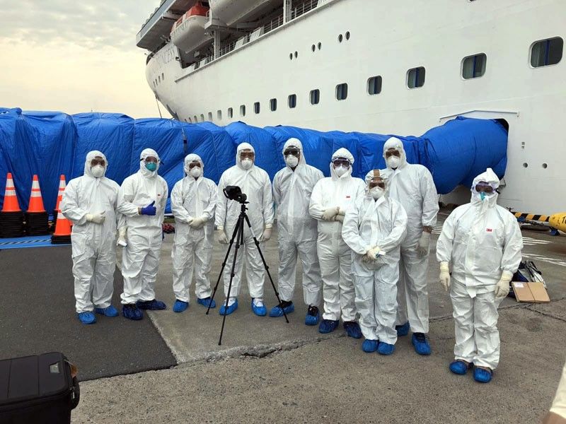 Infected Pinoys on ship rise to 80