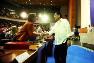'Find your peace, don't seek trouble': Duterte says on De Lima's tirades