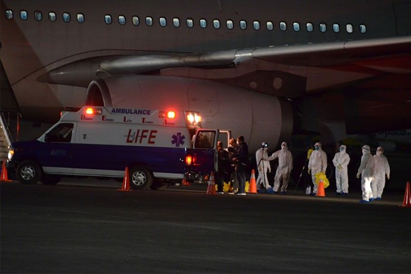 Filipinos from virus-hit cruise ship arrive home