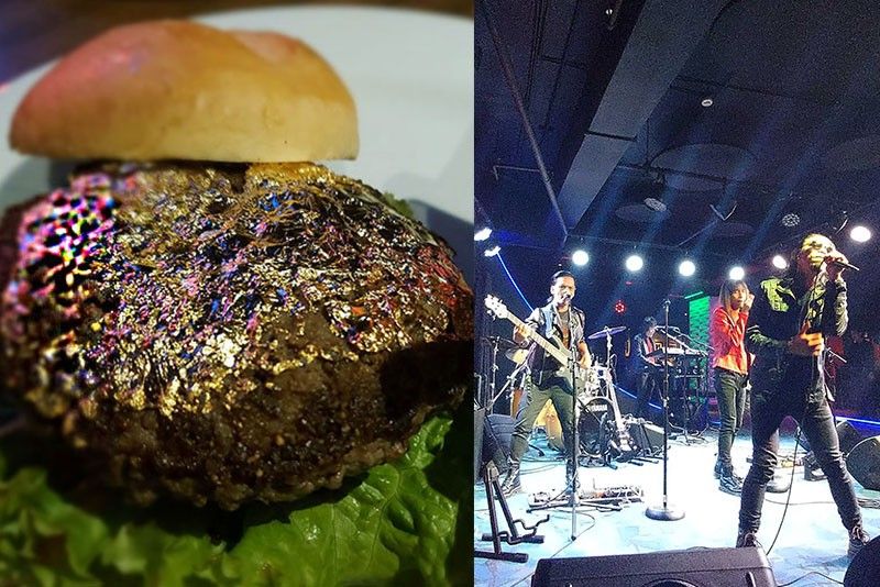 Iconic Makati resto-bar reopens with 24k gold burger, other treats