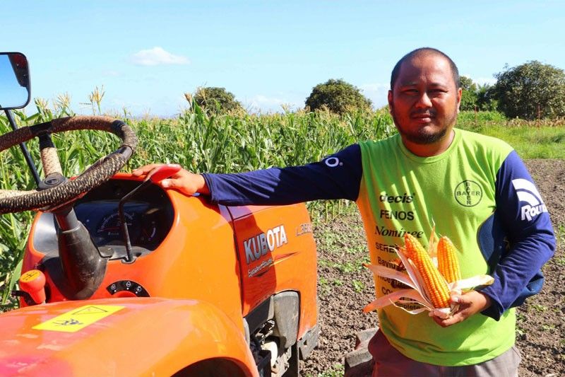 Former OFW plants success in mechanized farming