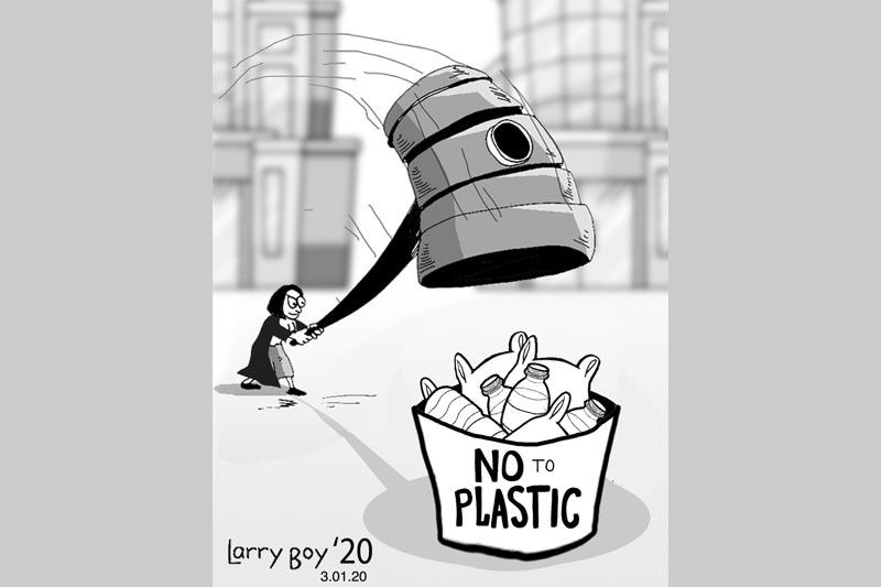 EDITORYAL - Bawal na ang plastic sa mga tanggapan ng gobyerno