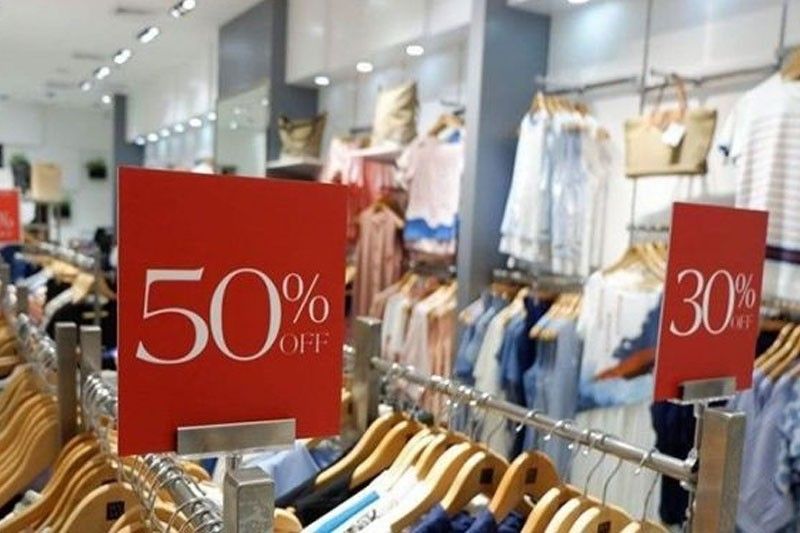 Mga sale sa mall gipa-postponed sa DOT