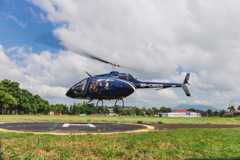 Batangas Lakelands offers helicopter tour at Flying Carnival 2020