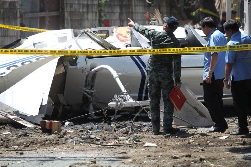 Chopper crash: PNP Chief Gamboa, 7 pa sugatan