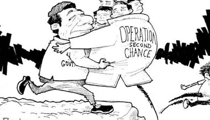 EDITORIAL - What&rsquo;s going on in Operation Second Chance?