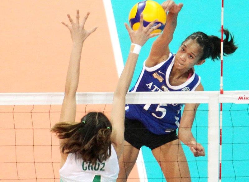 Lady Spikers stun Lady Eagles