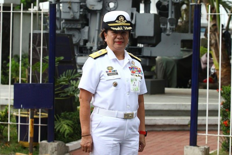 Maâ��am Commodore the Navyâ��s Luzviminda Camacho