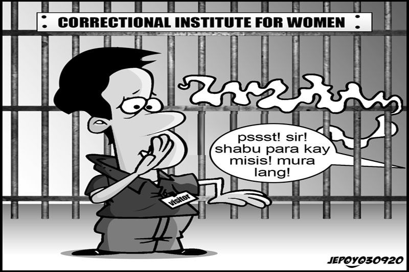 EDITORYAL - Linisin sa droga ang Correctional