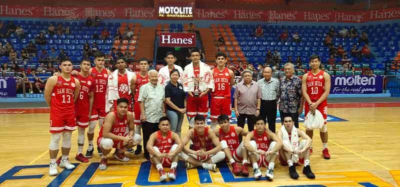 San Beda Red Lions Remain Formidable Philstar Com