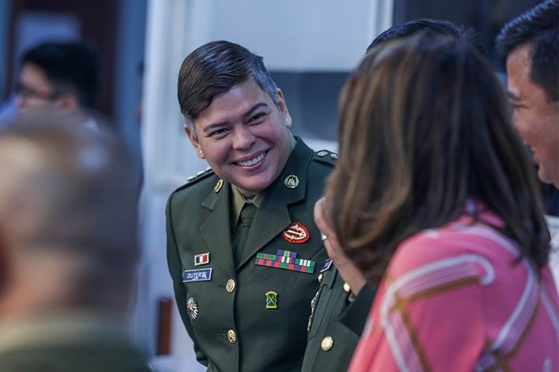 Sara Duterte in self-quarantine for COVID-19